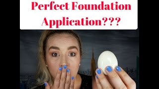 Silisponge dupe | Can you use an egg to apply foundation? | Omg Crazy application