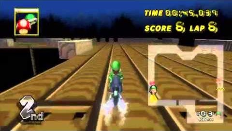 Mario Kart Wii - Completing a Countdown race?