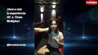 Veni a vivir la experiencia 4D a cines Multiplex
