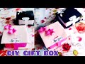 Paper gift box  paper craft for birt.ay diy zeba zaheen