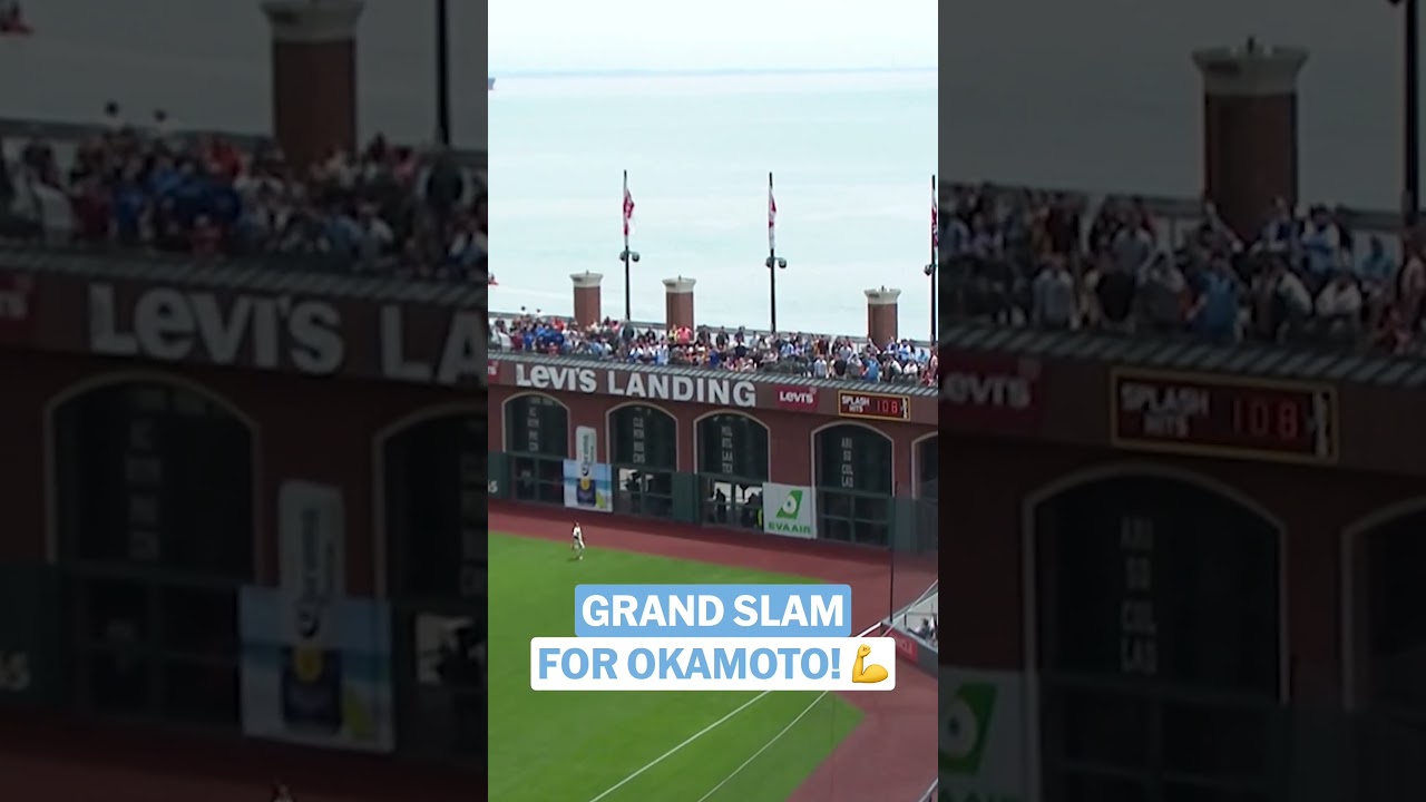 Kazuma Okamoto's first career GRAND SLAM!