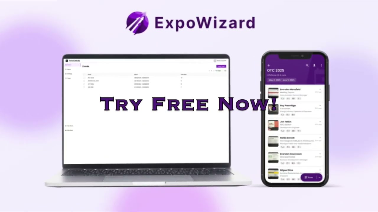 ExpoWizard App Demo Scan