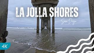 La Jolla Shores to Scripps Pier | San Diego, California - 4K Virtual Walk