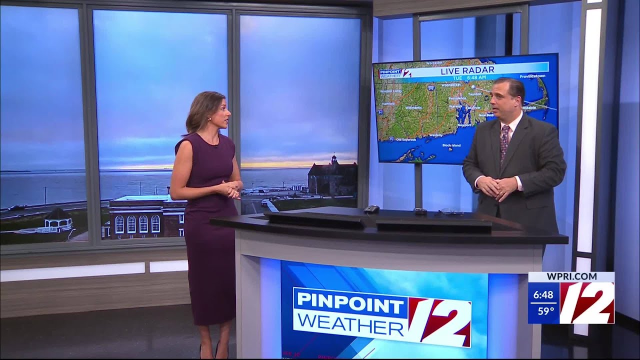 WPRI 12 Weather Forecast for 9/16/25: clouds/fog to sun today - YouTube