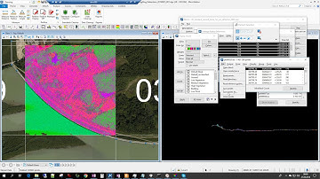Terrascan Bathymetric LIDAR data merge