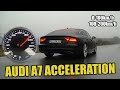 Audi a7 c7 30 tdi 272hp  0200kmh  acceleration  carperformance media