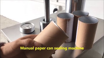 manual paper can sealing machine,semi auto can sealer,paper can seamer,maquina selladora de latas