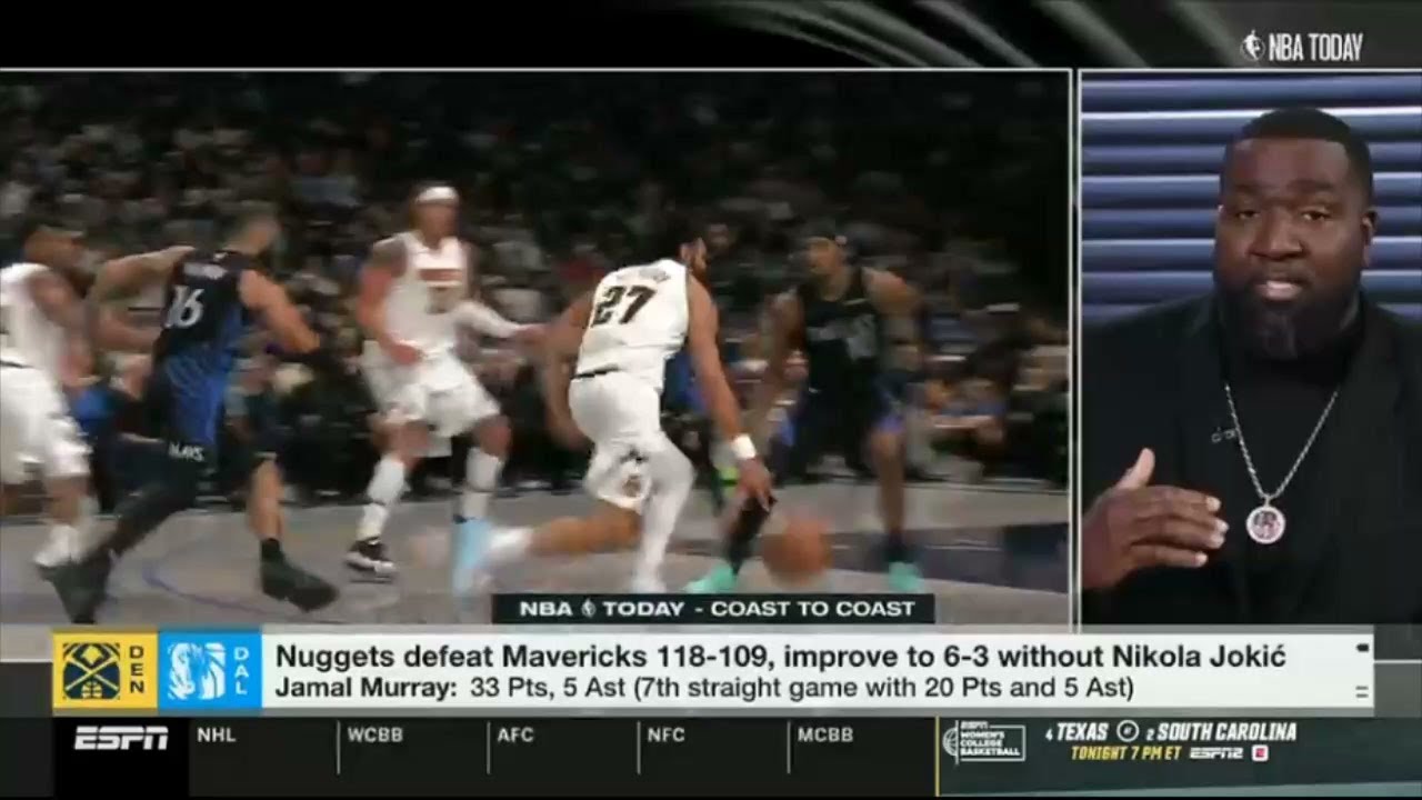 NBA Today | Perkins reacts to Nuggets beat Mavs 118-109, improve to 6-3 without Nikola Jokic