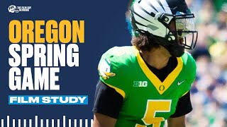 FILM: What We Learned from Oregon's Spring Football Game