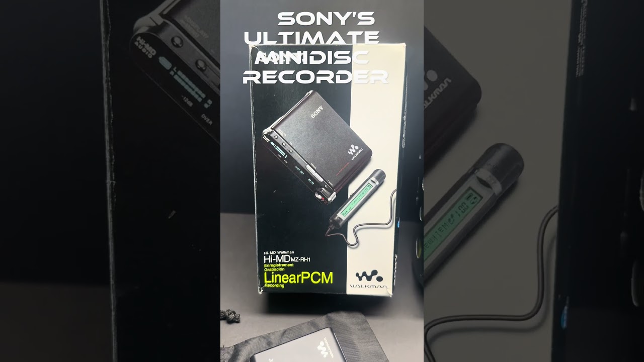 Sony MZ-RH1 – The Final Hi-MD Walkman 🎧 | End of an Era - YouTube