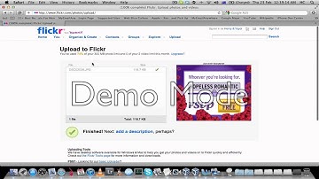 Flickr: How to upload photos