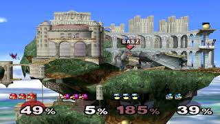 Super Smash Bros Melee (GCN) Melee VS Stock Team Match #20