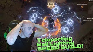 The BEST Ball LIGHTING SPEED Sorcerer BUILD in Diablo 4 Season 3!