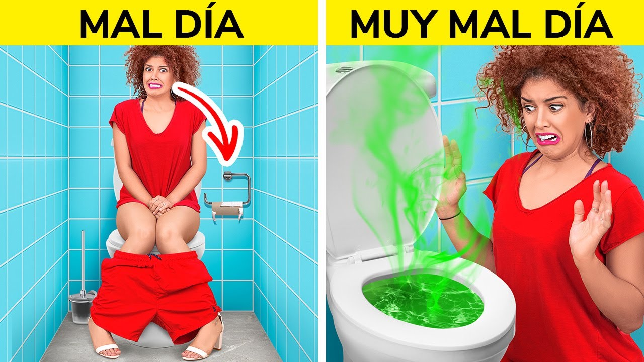 ⁣MAL DÍA (video oficial) | El peor día de mi vida. Los FALLOS más divertidos de 123 GO! CHALLENGE