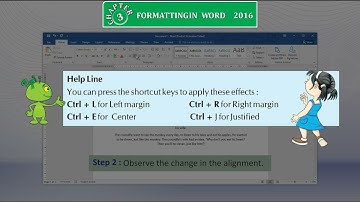 Ch 3 | Learners Publications | Computer Class 04 | Formattingin Word 2016 | For children