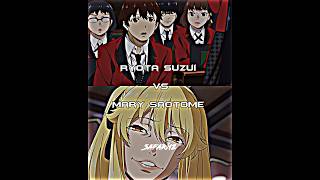 Ryota Suzui vs Mary Saotome | Kakegurui #anime #animeedit #shorts #viral