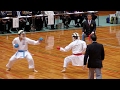 空手_高校&中学男子組手試合:2017大阪武道祭