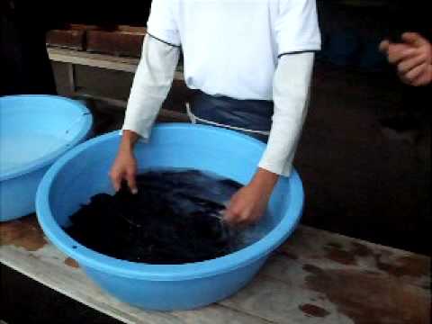 結城紬（本湯通し）