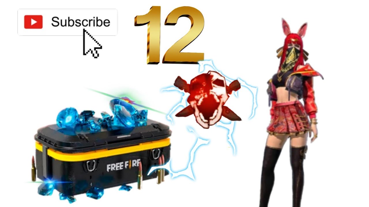 CS rank mein 12 kill par 100 diamond free 🎁 - YouTube