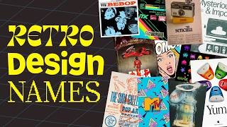 10 Retro Design Names You've Been Looking For