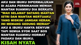 MY MOTHER & I WERE HUMILIATED AT MY EX-HUSBAND'S LUXURIOUS WEDDING - BUT THIS IS WHAT HAPPENED..