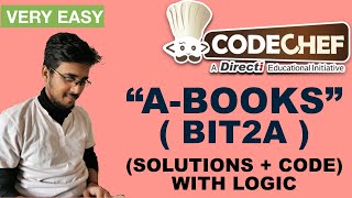 Program of A-Books  - in Codechef - BIT2A || ✅ || Competitive programming || HINDI | Hello World