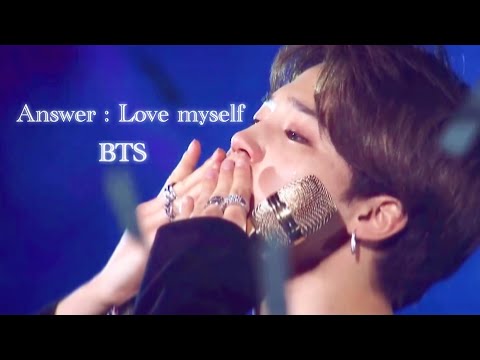 【BTS / Answer:Love myself】MV 日本語字幕 和訳歌詞付き