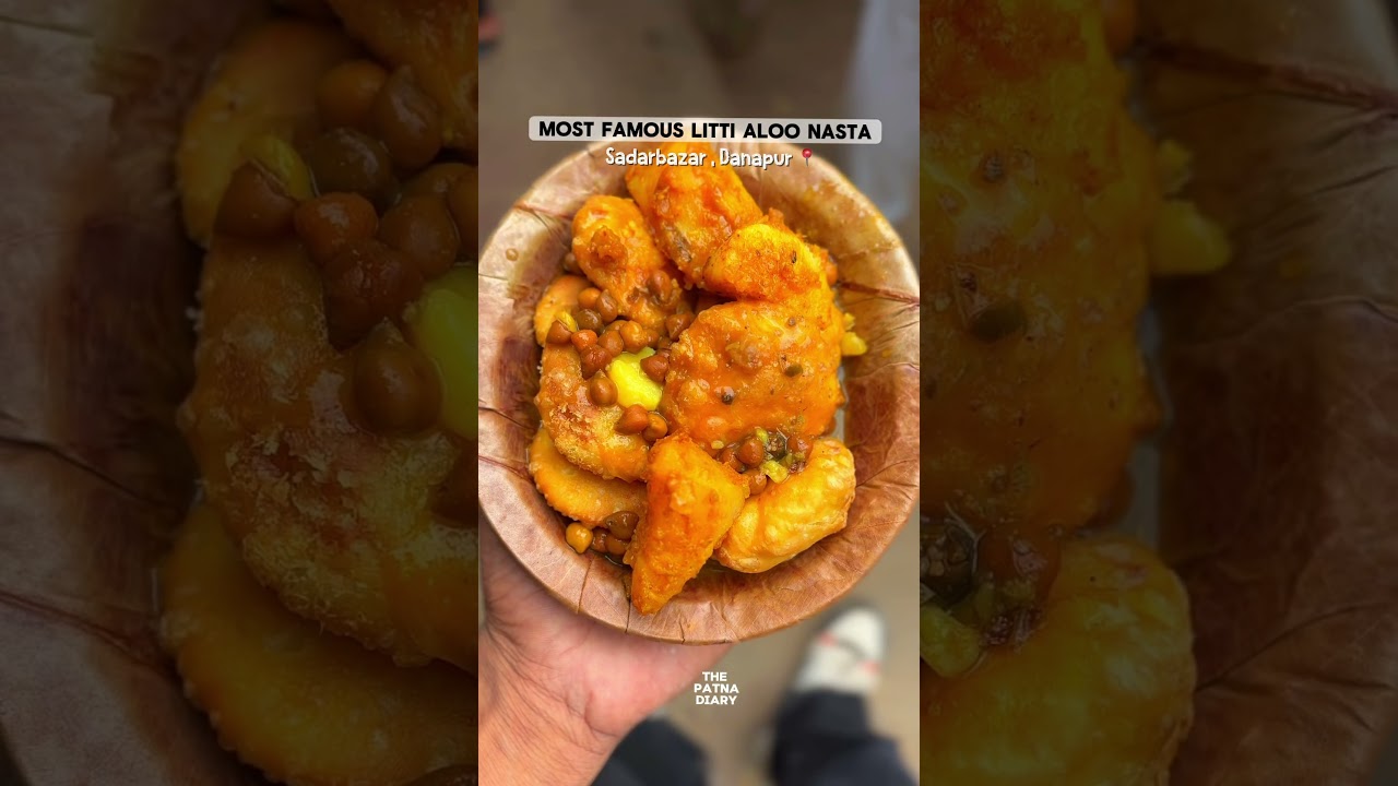 Danapur Famous Litti Aloo Nasta | Patna Street Food | Subha Ka Nasta