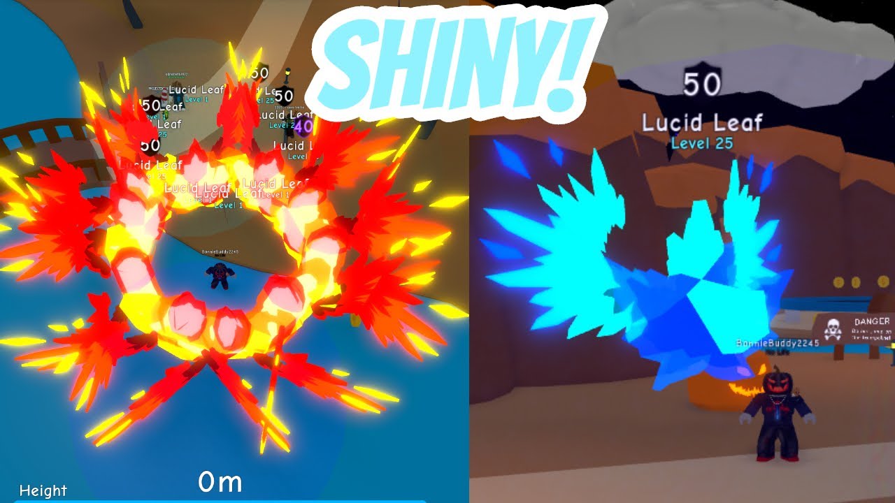 Making a Shiny Lucid Leaf 110K+ Bubbles!