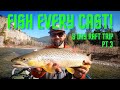 FISH EVERY CAST! - 6 day RAFT trip pt 3 (fly fishing)