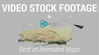 Video Stock Footage by Drehstrom Filmproduktion – Best of Animated Maps