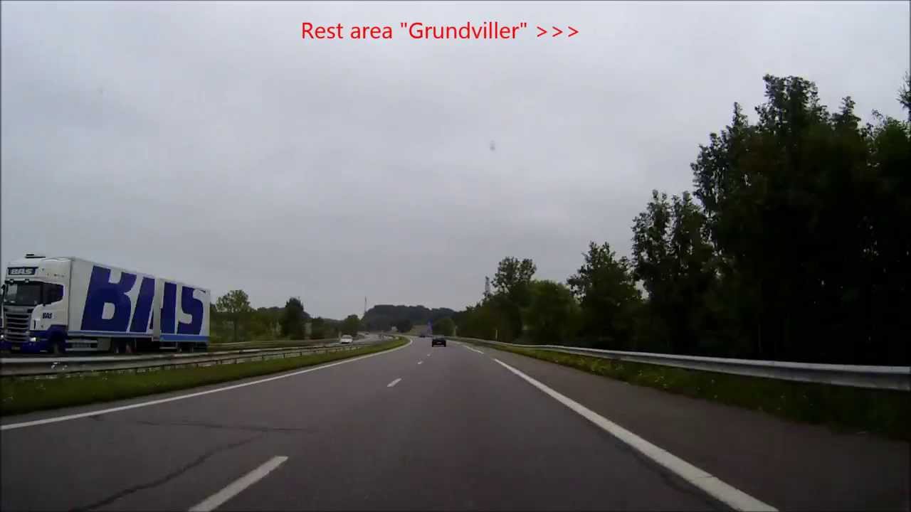 A4 Metz - Strasbourg, F