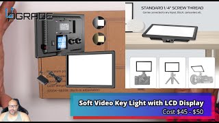 Soft Video Key Light with LCD Display screenshot 5