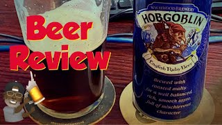 Rod J BeerVentures | Wychwood Hobgoblin Legendary Ruby Beer Review (4.5% ABV)