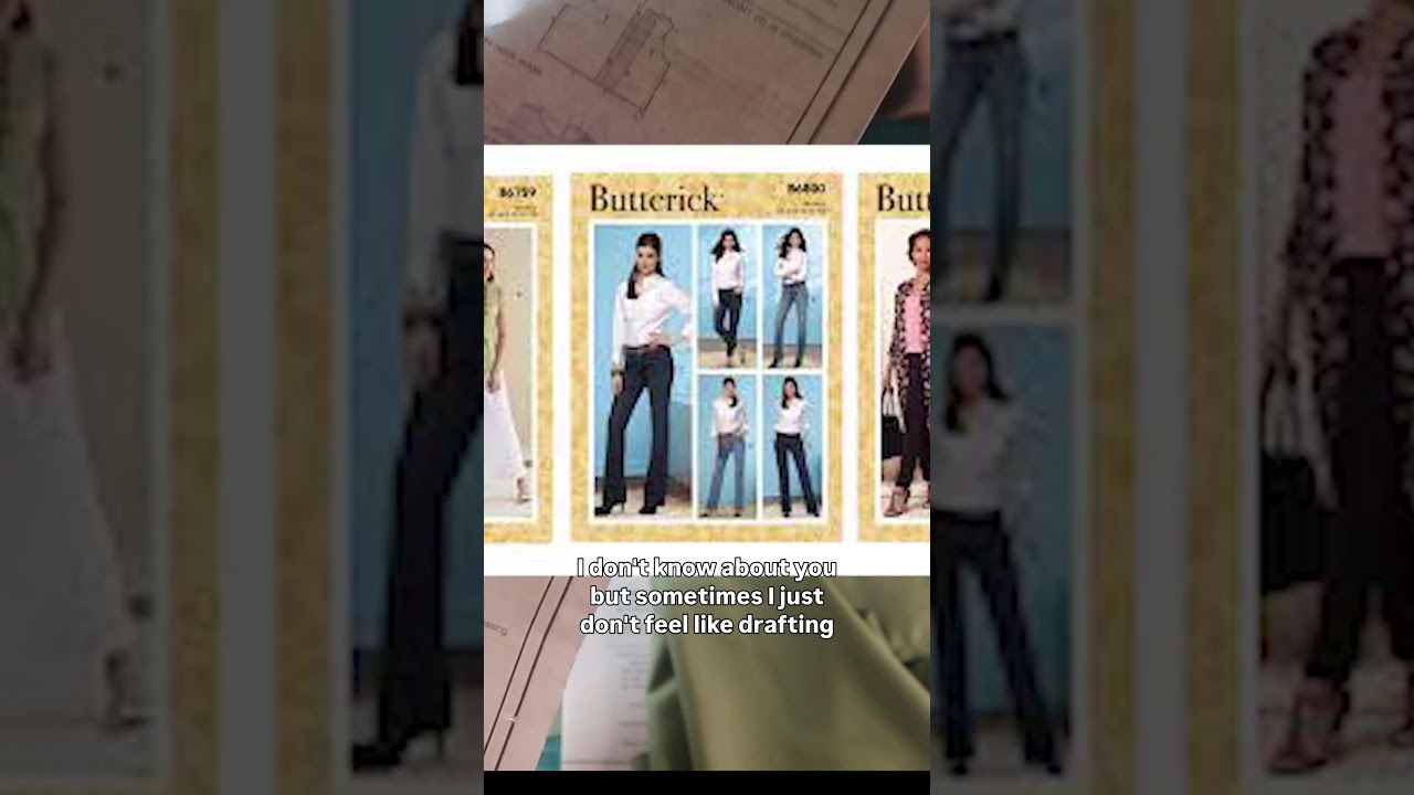 first time trying vintage sewing pattern from 