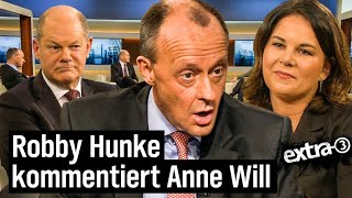 Robby Hunke kommentiert Anne Will