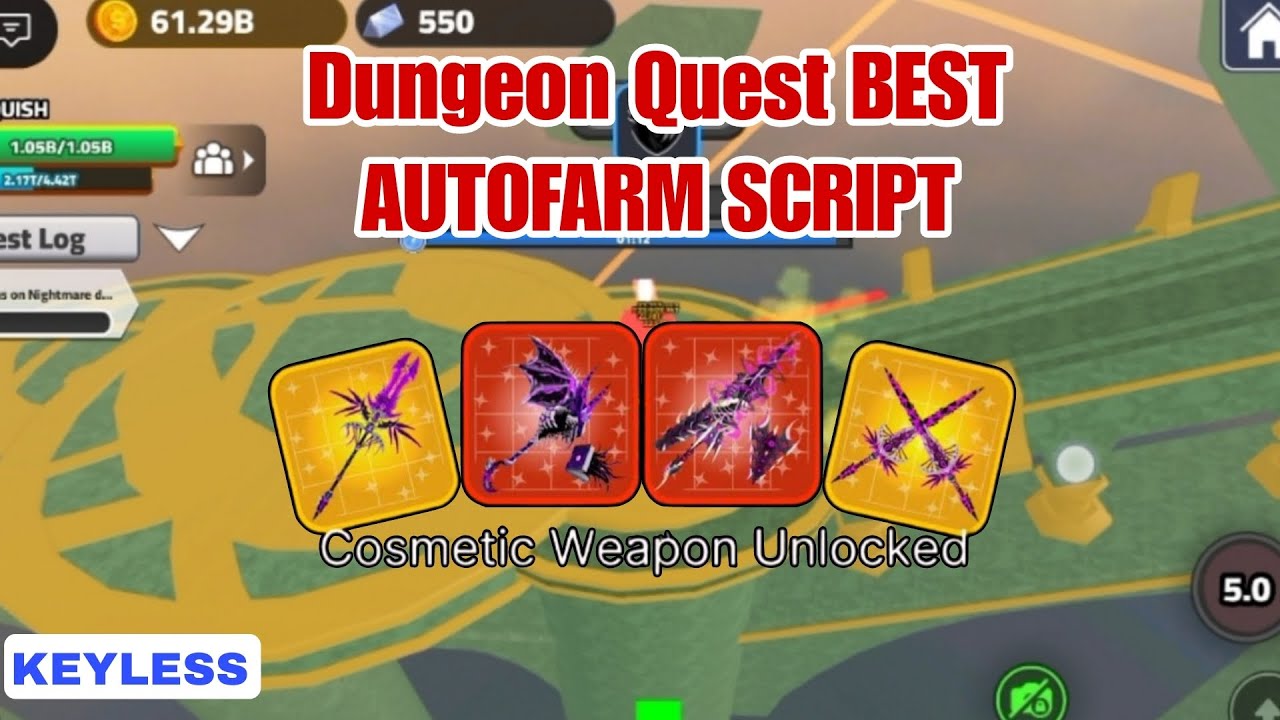 OP Dungeon Quest Script - BEST KEYLESS AUTOFARM (150Lvl In 3 Hours ...