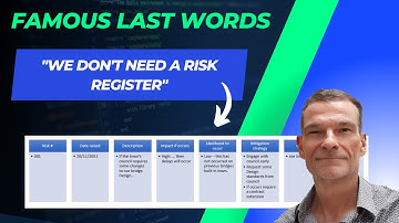 What is a Risk Register and do we need one?