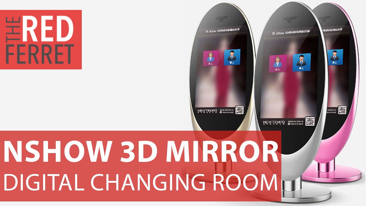 Nshow 3D Virtual Dressing Mirror digital changing room makes clothes