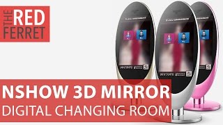 Nshow 3D Virtual Dressing Mirror - digital changing room makes clothes shopping fun and fast