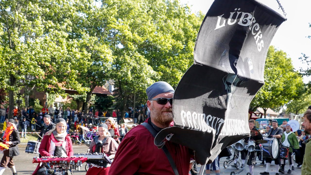 Erntedankfest Bardowick 2022 - Lübecks Freibeutermukke - 4K/UHD