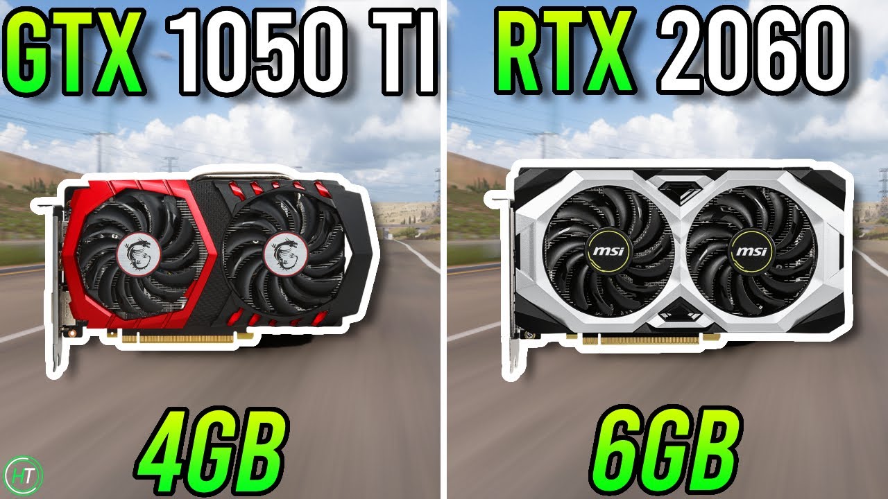 GTX 1050 Ti vs RTX 2060 in 2023 - Big - YouTube