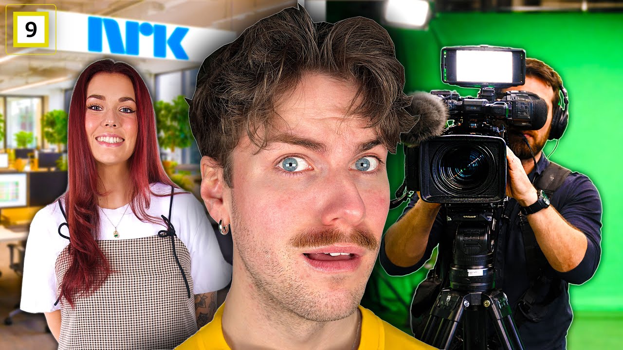 Knut Peder starter på jobb igjen og filmer årets første FlippKlipp-video