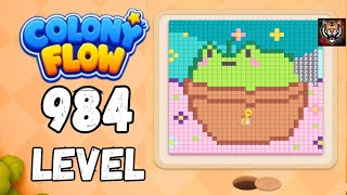 Colony flow Level 984 Walkthrough Solution