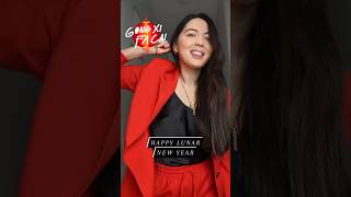 Jane Posing in Front Of Her Camera And Saying Going Xi Facai 2023