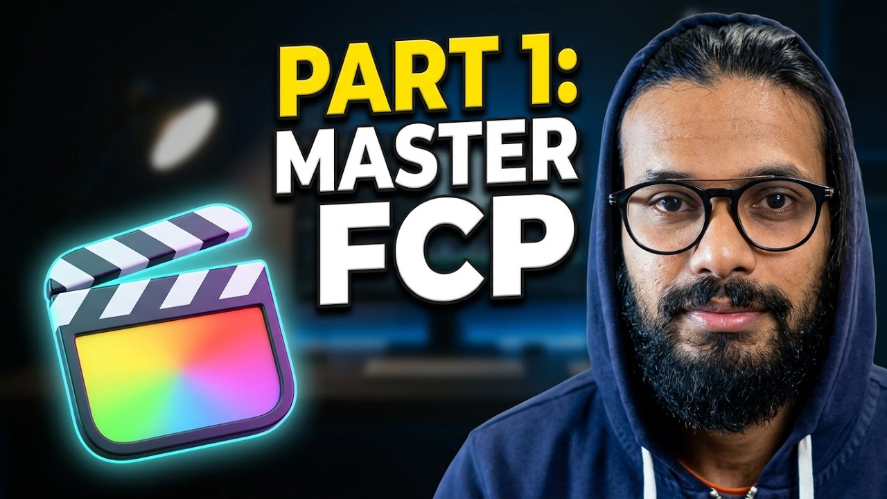 Final Cut Pro Tutorial Tamil Part 1 | தழிழ் - YouTube