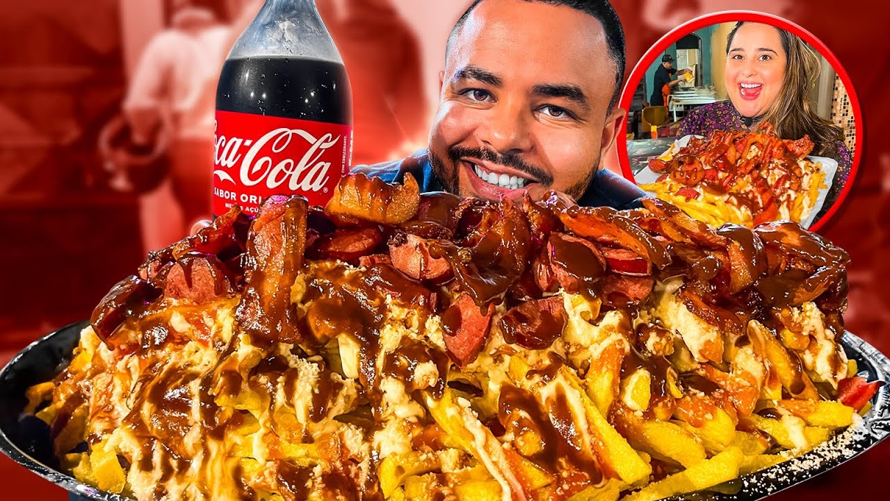 BATATA FRITA + COCA-COLA | COMIDA DE RUA