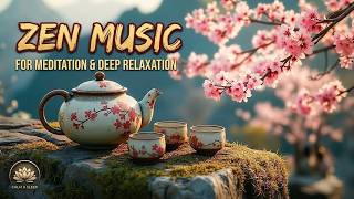 Zen Music for Tea Ceremony ~ Deep Focus & Tranquil Asian Guzheng Relaxation