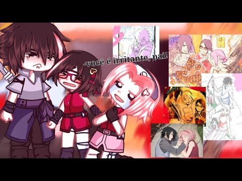 °•Time hebi/taka react to family Uchiha (parte 2)•°[2×]•{SASUSAKU}•
