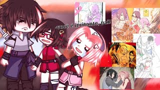 °•Time hebi/taka react to family Uchiha (parte 2)•°[2×]•{SASUSAKU}•
